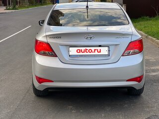 2014 Hyundai Solaris I Рестайлинг, серый, 850000 рублей, вид 5