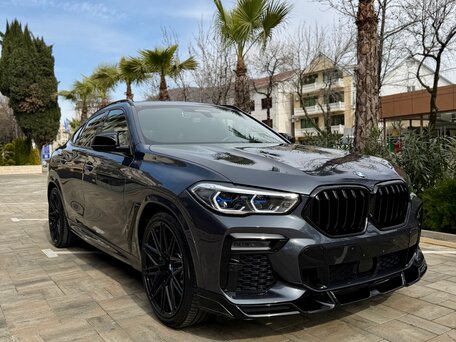 2021 BMW X6 40i III (G06), серый, 8600000 рублей, вид 1
