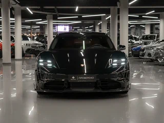 2020 Porsche Taycan Turbo I, чёрный, 8650000 рублей, вид 3