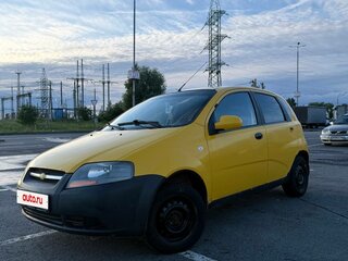 2006 Chevrolet Aveo I, жёлтый, 145000 рублей, вид 3