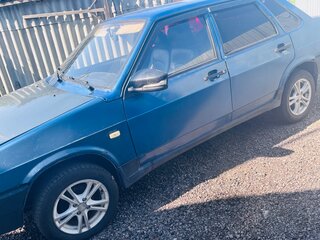 1997 Lada (ВАЗ) 21099, синий, 50000 рублей, вид 4
