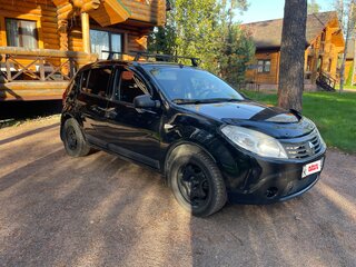 2011 Renault Sandero I, чёрный, 395000 рублей, вид 2
