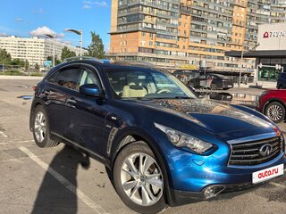 2016 Infiniti QX70, синий, 2690000 рублей, вид 4