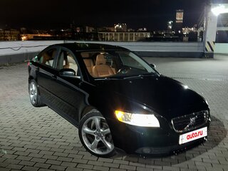 2008 Volvo S40 II Рестайлинг, чёрный, 600000 рублей, вид 2