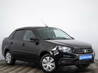 2021 Lada (ВАЗ) Granta I Рестайлинг, чёрный, 869000 рублей, вид 1