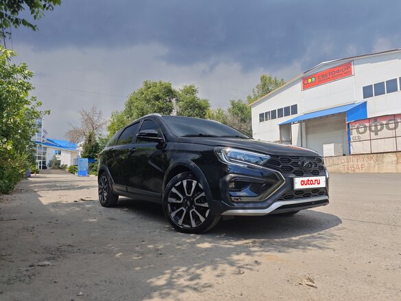 2024 Lada (ВАЗ) Vesta SW Cross I Рестайлинг (NG), чёрный, 2050000 рублей - вид 9