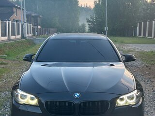 2013 BMW 5 серии 520i VI (F10/F11/F07) Рестайлинг, чёрный, 1300000 рублей, вид 1