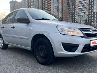 2018 Lada (ВАЗ) Granta I, серебристый, 395000 рублей, вид 3