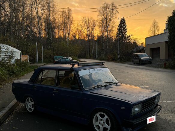2007 Lada (ВАЗ) 2107, синий, 175000 рублей - вид 2