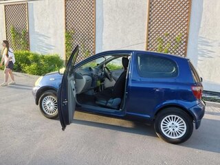 1999 Toyota Vitz I (P10), синий, 335000 рублей, вид 3