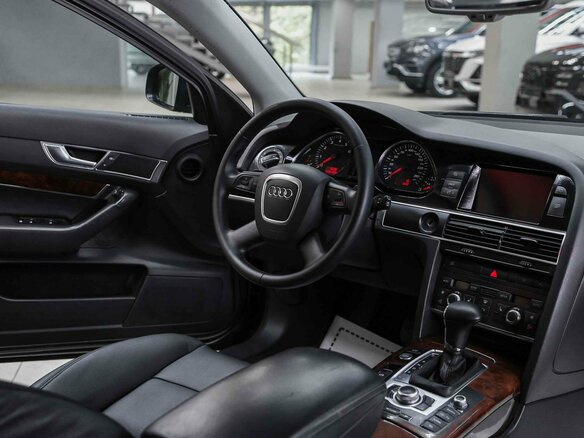 2006 Audi A6 III (C6), чёрный, 695000 рублей - вид 9