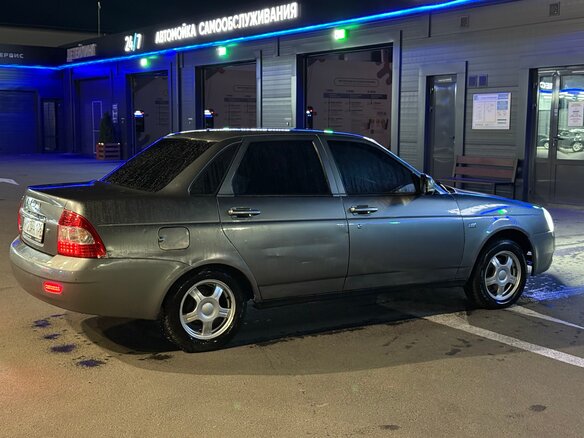 2007 Lada (ВАЗ) Priora I, серый, 205000 рублей - вид 5