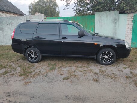 2010 Lada (ВАЗ) Priora I, чёрный, 240000 рублей, вид 2