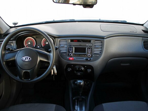 2011 Kia Rio II Рестайлинг, синий, 489000 рублей - вид 7