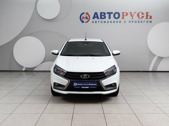 2018 Lada (ВАЗ) Vesta I, белый - вид 2
