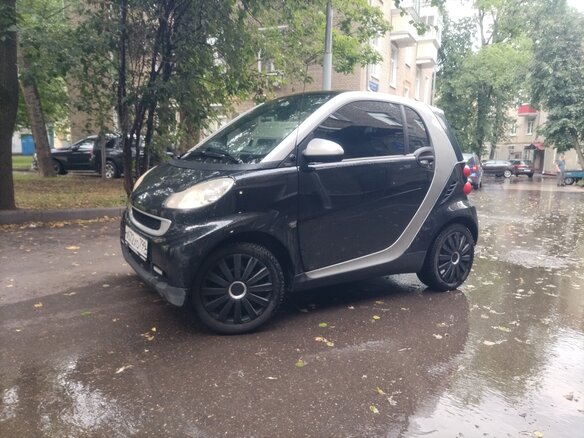 2010 Smart Fortwo II, чёрный - вид 7