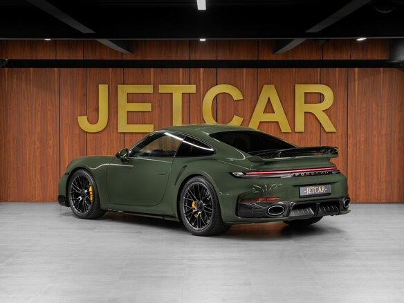 2026 Porsche 911 Turbo S VIII (992) Рестайлинг, зелёный, 39000000 рублей - вид 5