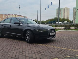 2014 Audi A6 IV (C7), чёрный, 1250000 рублей, вид 1