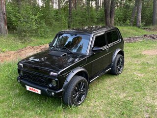 2017 Lada (ВАЗ) 2121 (4x4) Urban I Рестайлинг, чёрный, 695000 рублей, вид 1