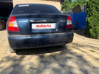 2010 Hyundai Accent ТагАЗ II, синий, 550000 рублей, вид 2