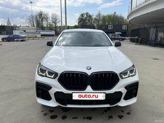 2021 BMW X6 40i III (G06), белый, 8100000 рублей, вид 2