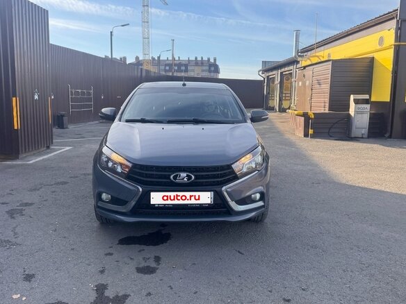 2022 Lada (ВАЗ) Vesta I, серый, 1300000 рублей - вид 1
