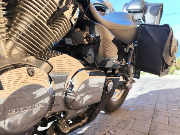 2012 Honda Shadow 750, чёрный, 730000 рублей - вид 6
