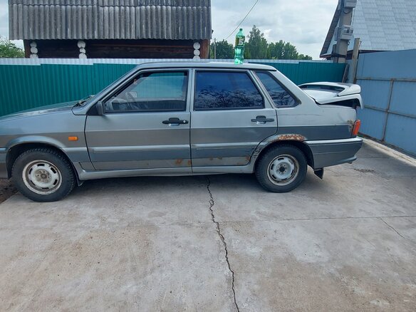 2005 Lada (ВАЗ) 2115, серый, 95000 рублей - вид 2