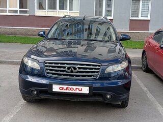 2007 Infiniti FX35 I (S50) Рестайлинг, синий, 880000 рублей, вид 1
