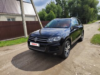 2013 Volkswagen Touareg II, чёрный, 2000000 рублей, вид 1