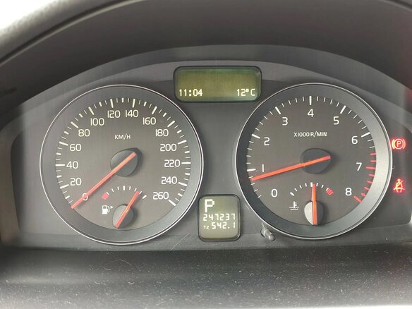 2007 Volvo V50 I Рестайлинг, чёрный - вид 28