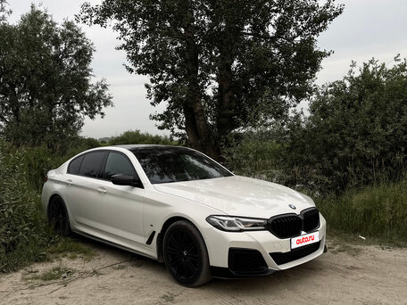 2021 BMW 5 серии 520d xDrive VII (G30/G31/G38) Рестайлинг, белый, 4900000 рублей, вид 2