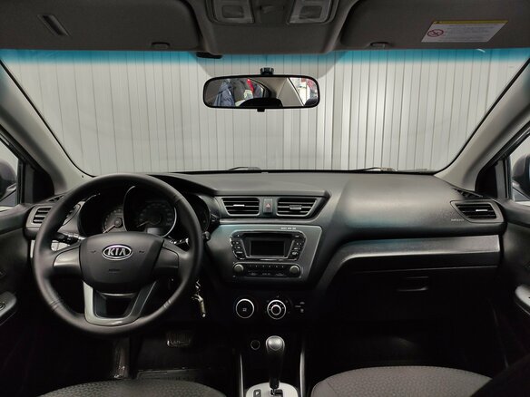 2012 Kia Rio 4-speed III, серый, 897000 рублей - вид 7