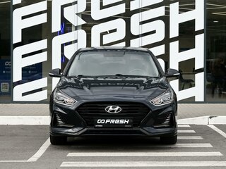 2017 Hyundai Sonata VII (LF) Рестайлинг, синий, 1769000 рублей, вид 3