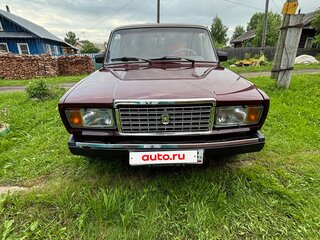 2007 Lada (ВАЗ) 2107, красный, 220000 рублей, вид 1