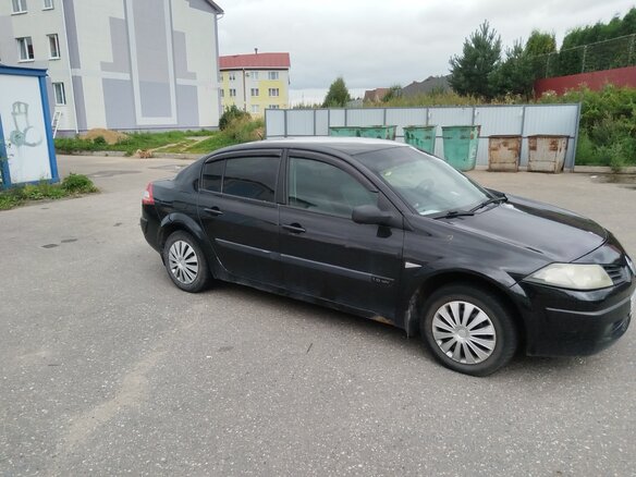 2006 Renault Megane II Рестайлинг, чёрный - вид 6