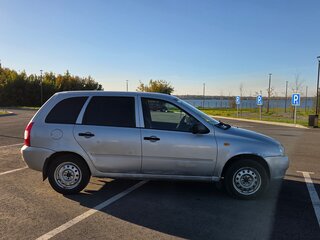 2013 Lada (ВАЗ) Kalina I, серебристый, 350000 рублей, вид 4