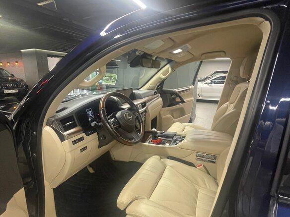 2016 Lexus LX 450d III Рестайлинг 2, синий - вид 6