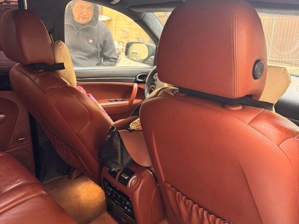 2008 Porsche Cayenne Turbo S I Рестайлинг (957), белый, 1200000 рублей - вид 8