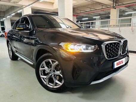 2022 BMW X4 20d II (G02) Рестайлинг, серый, 4980000 рублей, вид 5