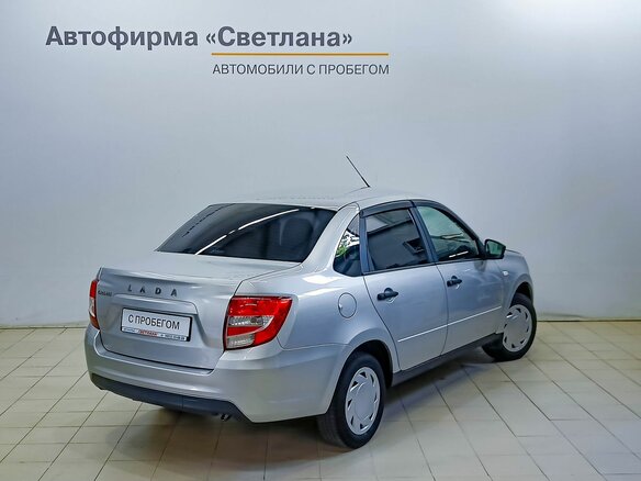 2020 Lada (ВАЗ) Granta I Рестайлинг, серый, 445000 рублей - вид 3