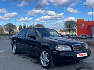 1996 Mercedes-Benz C-Класс 200 I (W202), синий, 550000 рублей, вид 2