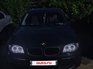 2008 BMW 1 серии 116i I (E81/E82/E87/E88) Рестайлинг, чёрный, 690000 рублей, вид 1