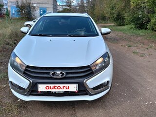 2019 Lada (ВАЗ) Vesta SW I, белый, 880000 рублей, вид 1