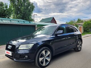 2012 Audi Q5 I (8R) Рестайлинг, синий, 1950000 рублей, вид 5