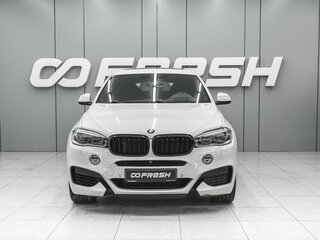 2015 BMW X6 50i II (F16), белый, 3850000 рублей, вид 3