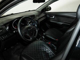 2015 Kia Rio III Рестайлинг, чёрный, 744000 рублей, вид 5
