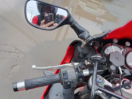 2001 Kawasaki ZX-6R Ninja, красный, 460000 рублей, вид 4