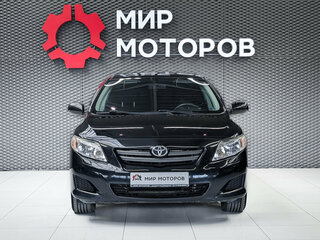 2008 Toyota Corolla AMT X (E140, E150), чёрный, 777000 рублей, вид 2