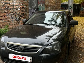2012 Lada (ВАЗ) Priora I, чёрный, 415000 рублей, вид 1
